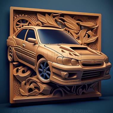 3D мадэль Subaru Alcyone SVX (STL)